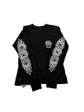 Chrome Hearts Horseshoe "New York" black long sleeve t-shirt Size S