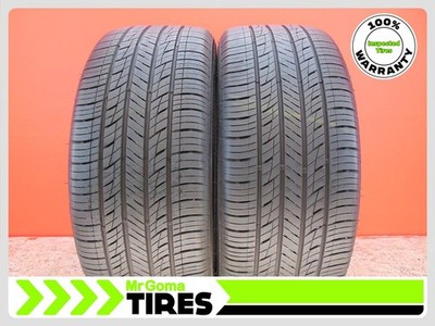 2 KUMHO CRUGEN HP71 XL 255/45R20 USED TIRES 8.6/32 TREAD 105T 2554520