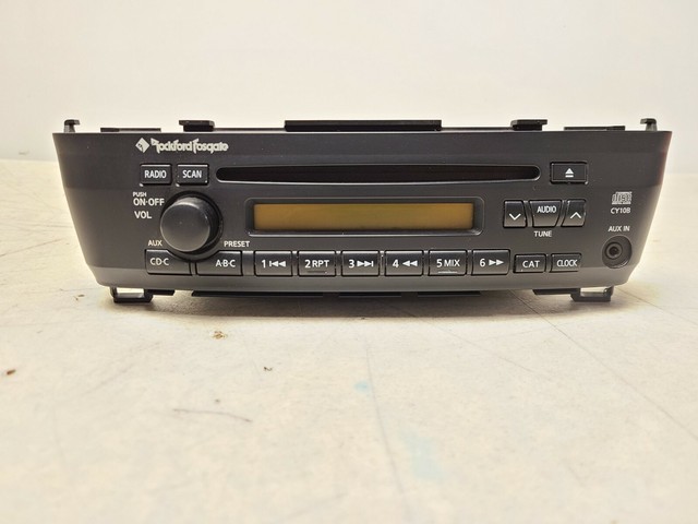 Nissan Sentra 05-06 Rockford Fosgate Radio Am FM CD W AUX Input Cy108 28185ZG10B for sale online 