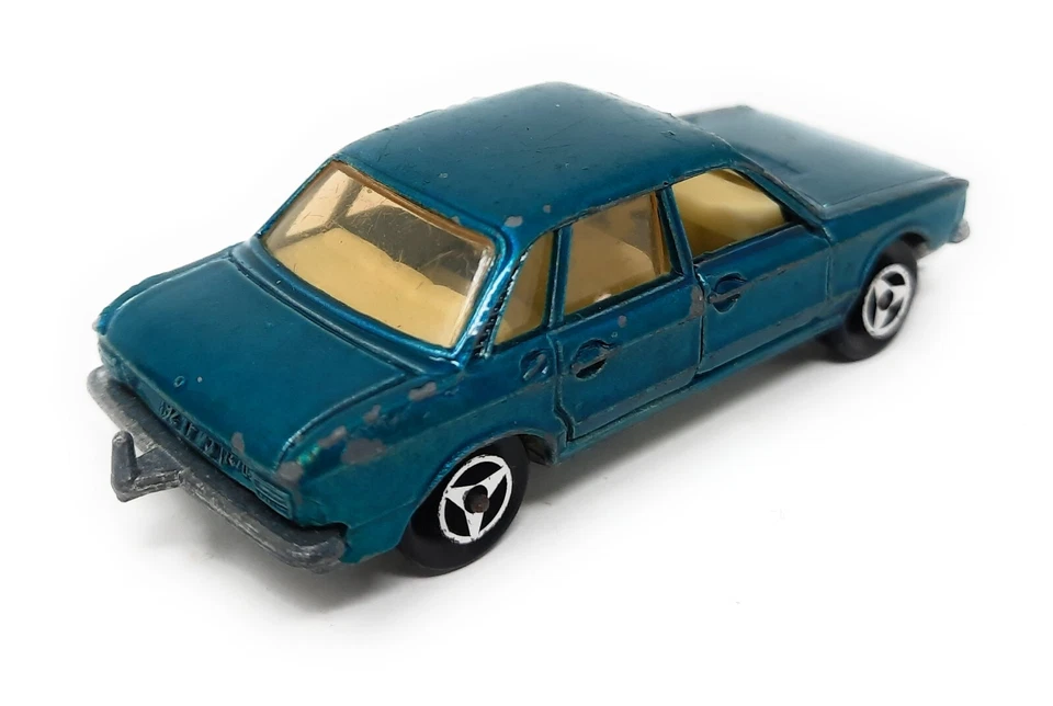 Majorette nº 210 Volkswagen VW K70 azul. Vintage. Hecho en Francia. metal 1/60 Foto 2 de 3