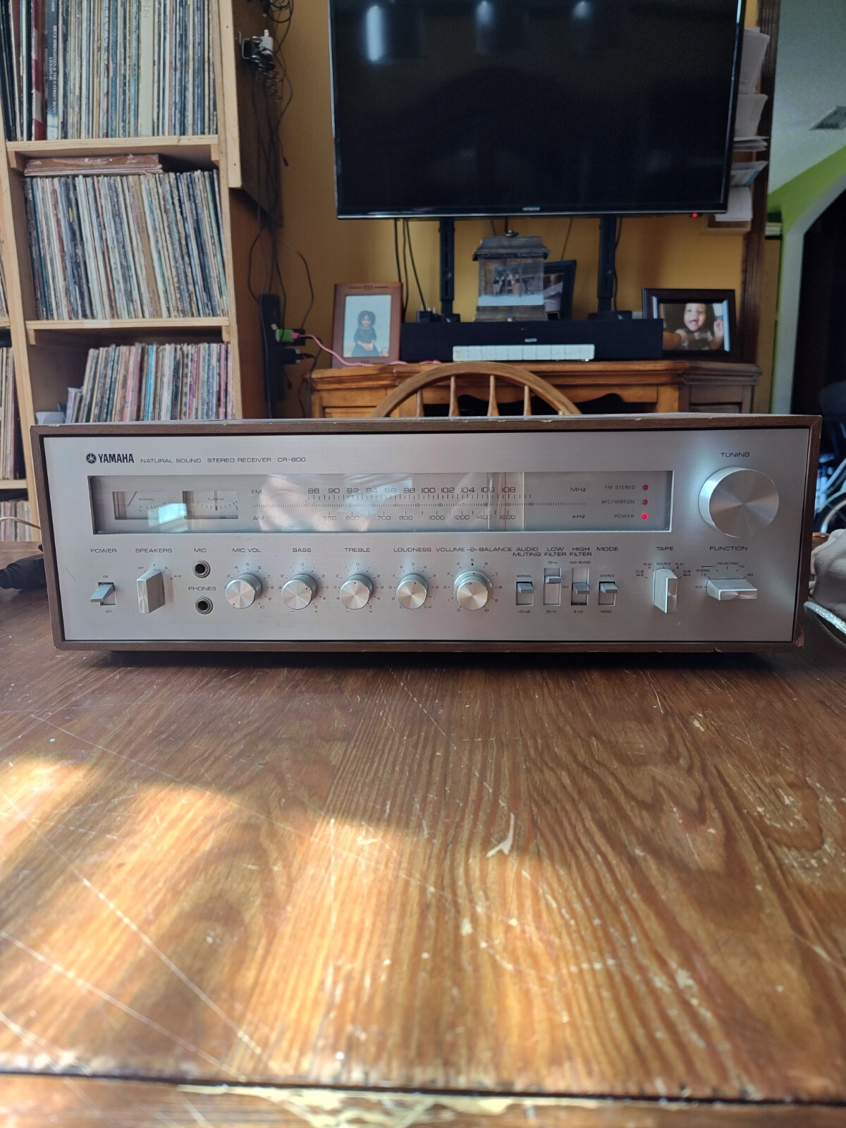 Vintage Yamaha CR-800 Natural Sound Receiver
