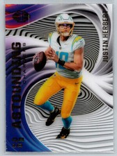 2020 Panini Illusions Astounding Justin Herbert #A3 Rookie RC TC5989