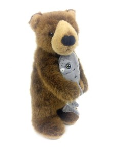 salmon the bear plush