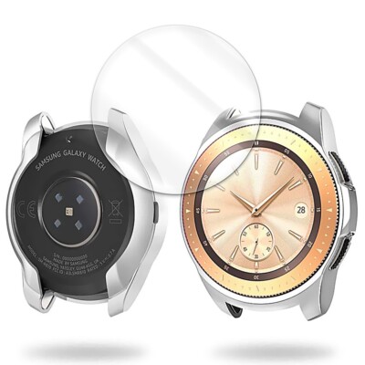 Dustproof Screen Protector & TPU Case Cover F Samsung Gear S3 Frontier SM-R760N