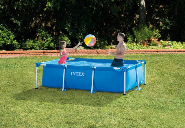 Intex Rectangular Frame Swimming Pool 220 x 150 x 60 cm UK STOCK