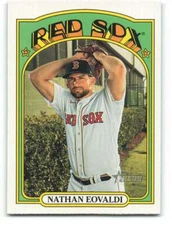 NATHAN EOVALDI 2021 TOPPS HERITAGE #205 RED SOX ID:27288