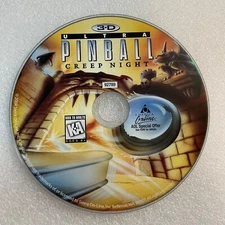 3-D Ultra Pinball Creep Night Sierra On-Line Disk Only PC 1996 Vintage Computing