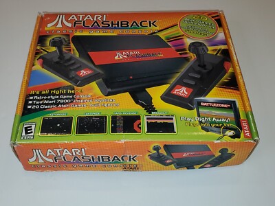 2004 ATARI 7800 Flashback First Edition Mini Classic Video Game System Saboteur