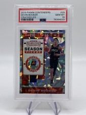 2019-20 Panini Contenders Devin Booker Cracked Ice Ticket /25 PSA 10 POP 2