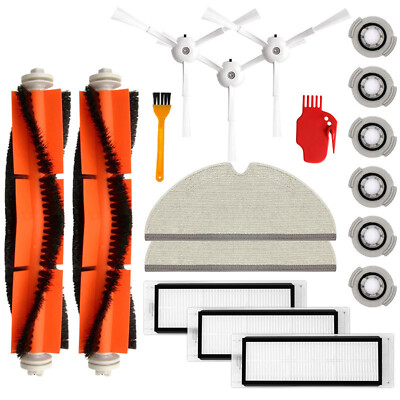 For Roborock S50 T7 Sweeper Accessory Sets Filter Side Main Brush Clean Brush