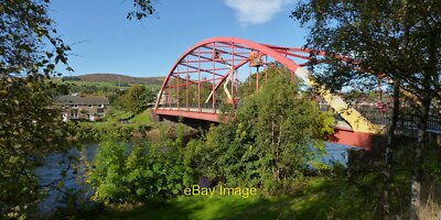 Foto 6x4 Gemälde die Bonhill Brücke Die gleiche Aktivität ist aus dem c2012 zu sehen