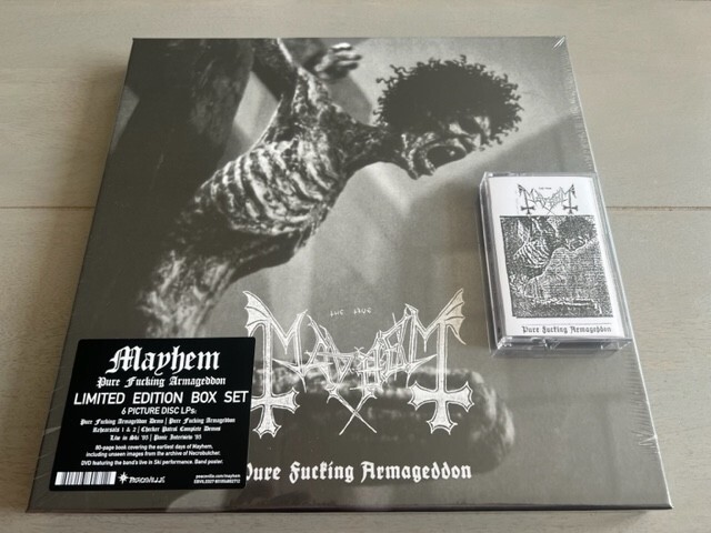 MAYHEM - PURE FUCKING ARMAGEDDON ORG LIM. 6 PICDISCS/DVD BOXSET +