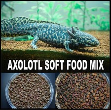 ABF AXOLOTL FOOD, MIX,3.2 4.0 SOFT BITS BLOODWORM or EARTHWORM,ABF240