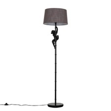 Image of Hanging Monkey Floor Lamp Standard Tall Light Living Room Lampshade LED Bulb