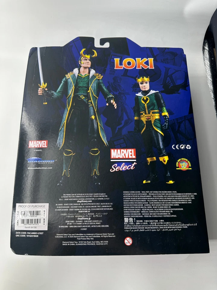 Marvel Diamond Select Loki 2er Pack:  Figur / Special Collector Edition NEU - Bild 2 von 3