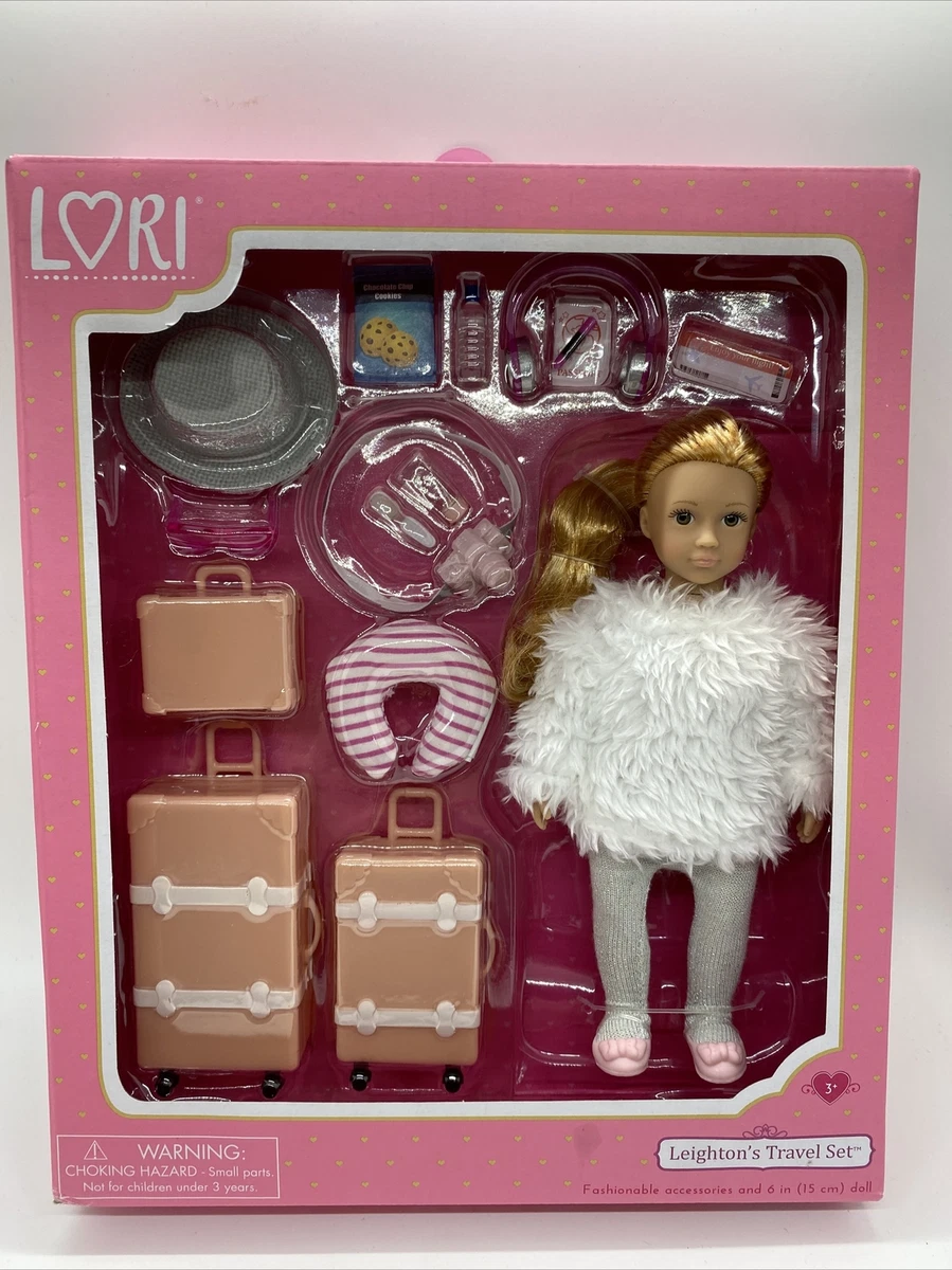 NEW LORI Doll ''Leighton's Travel Set'' Battat Our Generation 6