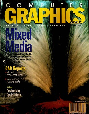 Computer Graphics World Magazine December 1998 Prince of Egypt | eBay