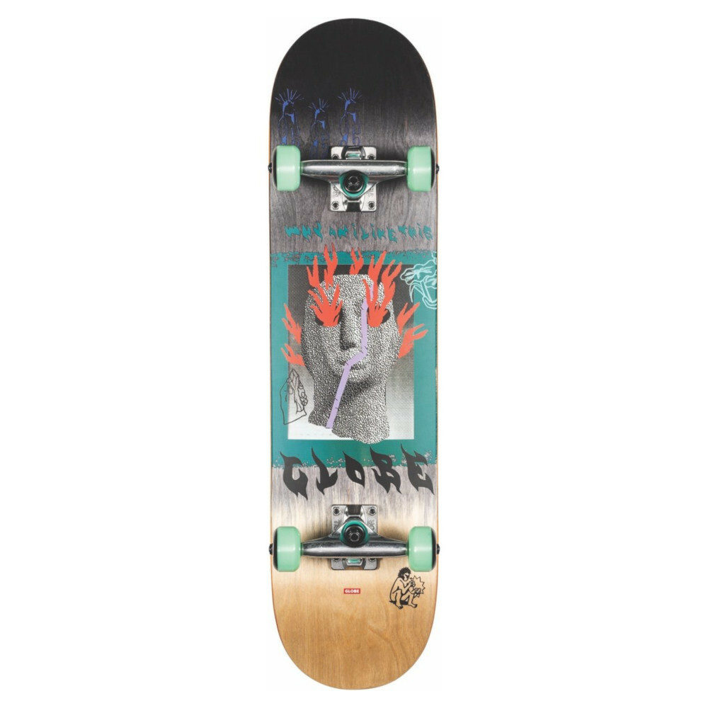 Skate Completo Globe G1 Firemaker Black Natural 7.75'' - Skateboards Pro