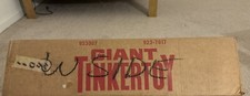 Vintage 1970's GIANT Tinker Toys 5300 The ORIGINAL GIANT Plastic Set  41 Pieces