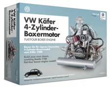 VW Beetle Model Engine Kit with Collector's Book