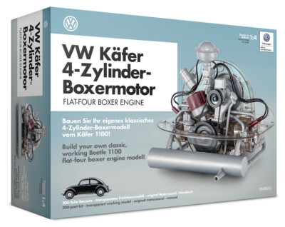 VW Beetle Model Engine Kit with Collector's Book 4019631670380| eBay
