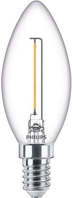 Philips LED-Lampe LEDClassic 15W B35 E14 WW CL ND