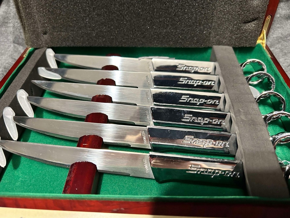 snap on chef knife set