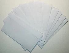 (20) #6 3.63in x 6.5in White Mail Letter Mailing Security Envelopes