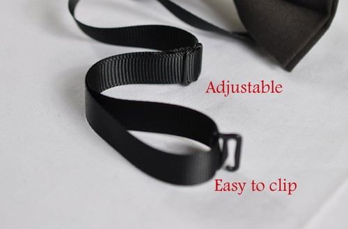 Baby Page Boy Kids infant Toddler Cotton Bowtie Bow Tie BLACK NAVY BLUE Grey - Picture 106 of 150