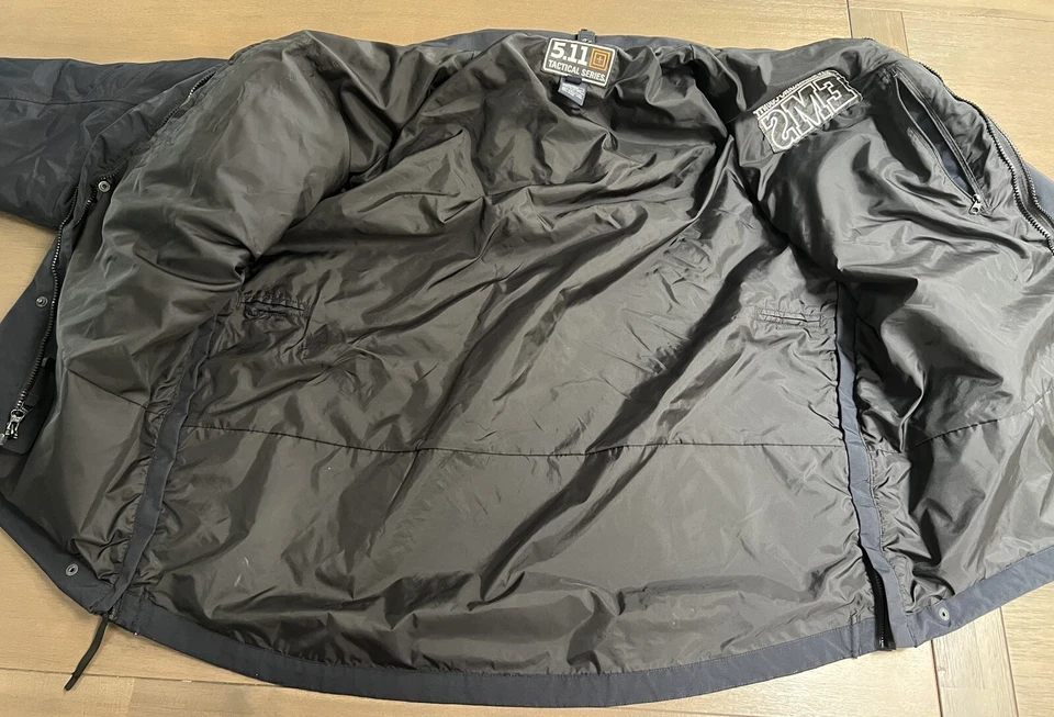 Chaqueta Parka Táctica 5.11 Adulto XL Azul Marino Oscuro EMS 48001 Foto 3 de 4