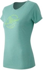 New Balance Heathered Tee S WT53154 REF