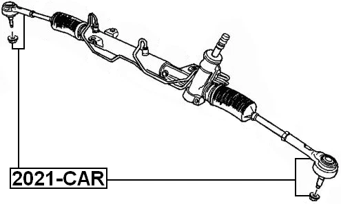 Extremo de varilla de amarre - para Chrysler Voyager IV 2001-2007 OEM 05066373AA Foto 2 de 3