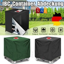 Abdeckplane IBC Container Schutz Hülle Abdeckung Behälter Haube Für 1000L 600L
