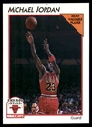 1991-1992 NBA HOOPS Michael Jordan #5 - Chicago Bulls NBA Basketball Card