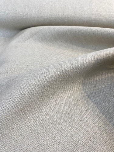 Fauna Linen Mushroom Tailored Italian Heavy Upholstery Fabric By the Yard - Picture 3 of 4