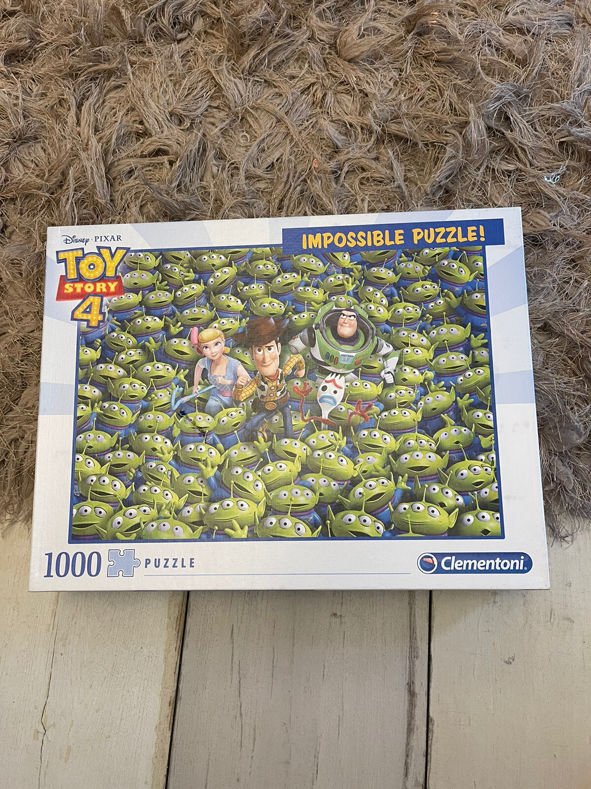 Disney Pixar Toy Story Impossible Jigsaw Puzzle 1000 Piece, Clementoni, Movie