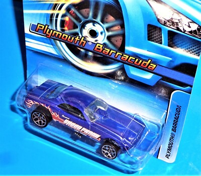 Hot Wheels #183 Plymouth Barracuda Funny Car From 2005 Speed Freak