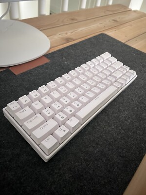 DIERYA 60% Mechanical Keyboard, DK63 LED Backlit Ultra-Compact 61 Keys