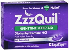 ZZZQuil Nighttime Sleep-Aid LiquiCaps 12ct