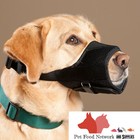 Coastal Pet Best Fit Adjustable Comfort Dog Muzzle, Black