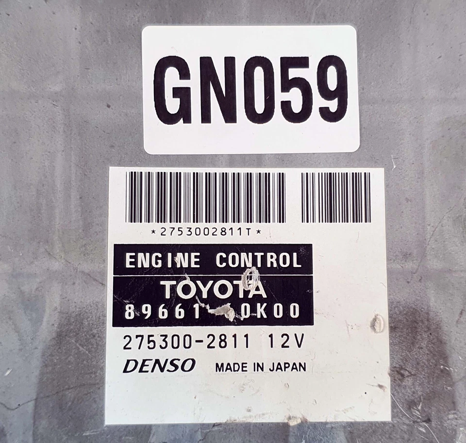 Lexus Gx470 2007-2009 Engine Computer 2UZ-FE 89661-60K00 Ecu Oem Used - Image 2 of 4