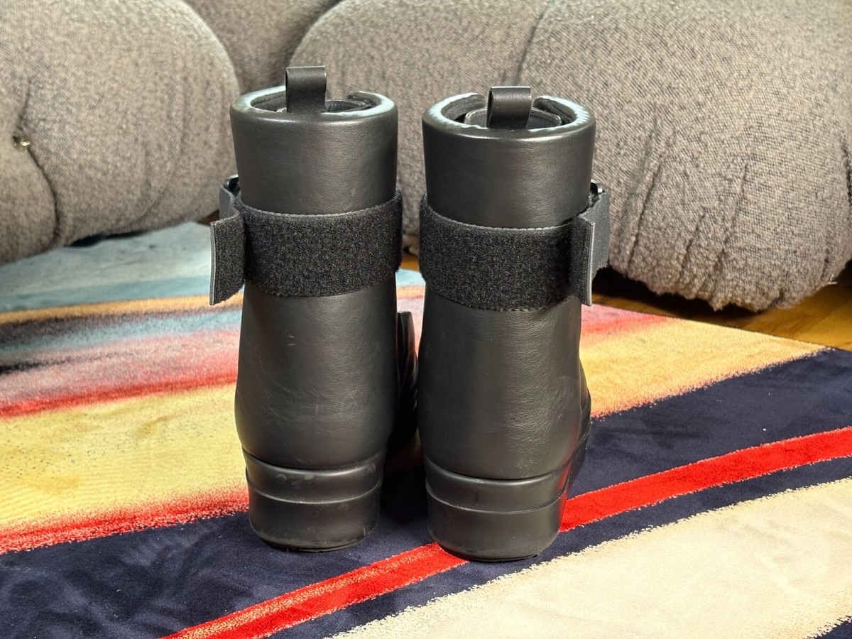 Rick Owens Splint Boots Low All Black | eBay