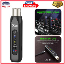 P3 Wireless XLR Bluetooth Receiver, Bluetooth Adapter for Speakers, Audio Mixer,