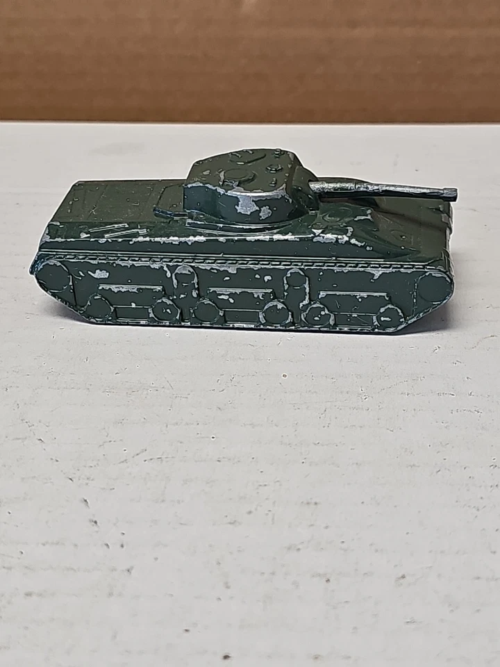 Tanque del Ejército Midge Juguete Verde Rockford, IL EE. UU. Retro Años 50 Juguetes Die-Cast EE. UU. Raro  Foto 2 de 4