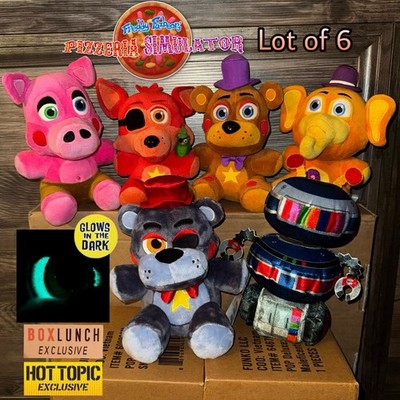 FNaF Pizzeria Simulator Funko Plush Lot Exclusive Candy Cadet
