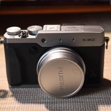 Fujifilm FinePix X30 Silver 12.0MP 4x Zoom Compact Digital Camera English