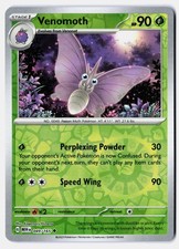 Venomoth 049/165 Sv: Scarlet & Violet 151 Reverse Holo