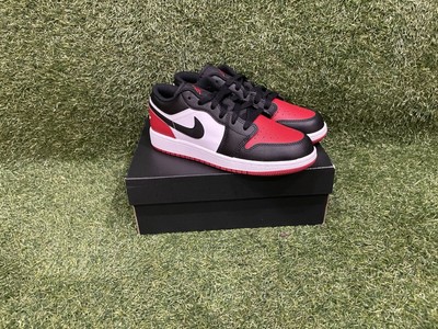 Jordan 1 Bred Toe Low Size 4.5