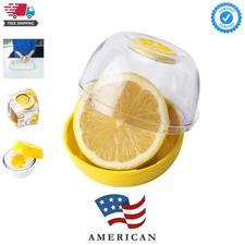 Fresh Flip Pod Lemon Storage Container, Keeps Leftover Half Flavorful and Fir...