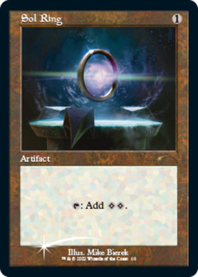 1x Sol Ring - Foil - Love Your Local Game Store Promo MTG - Unique & Misc. Promo